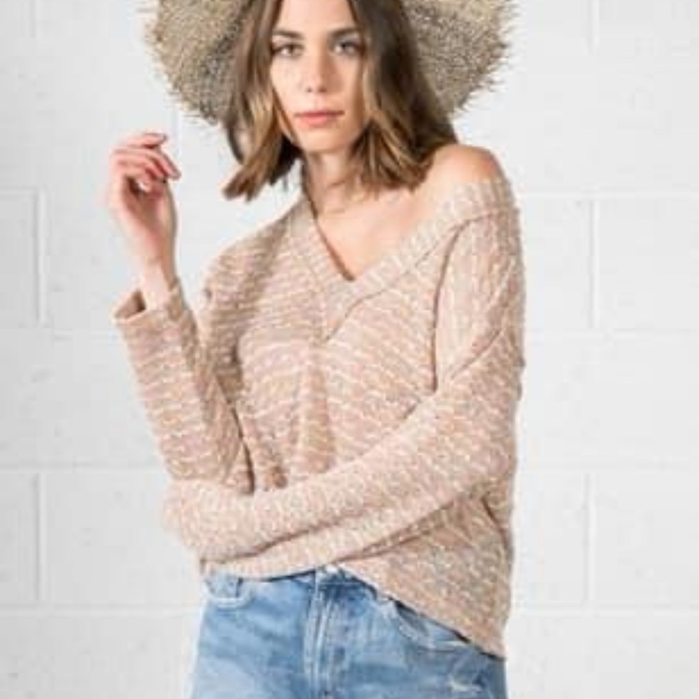 Lightweight Sweater Taupe